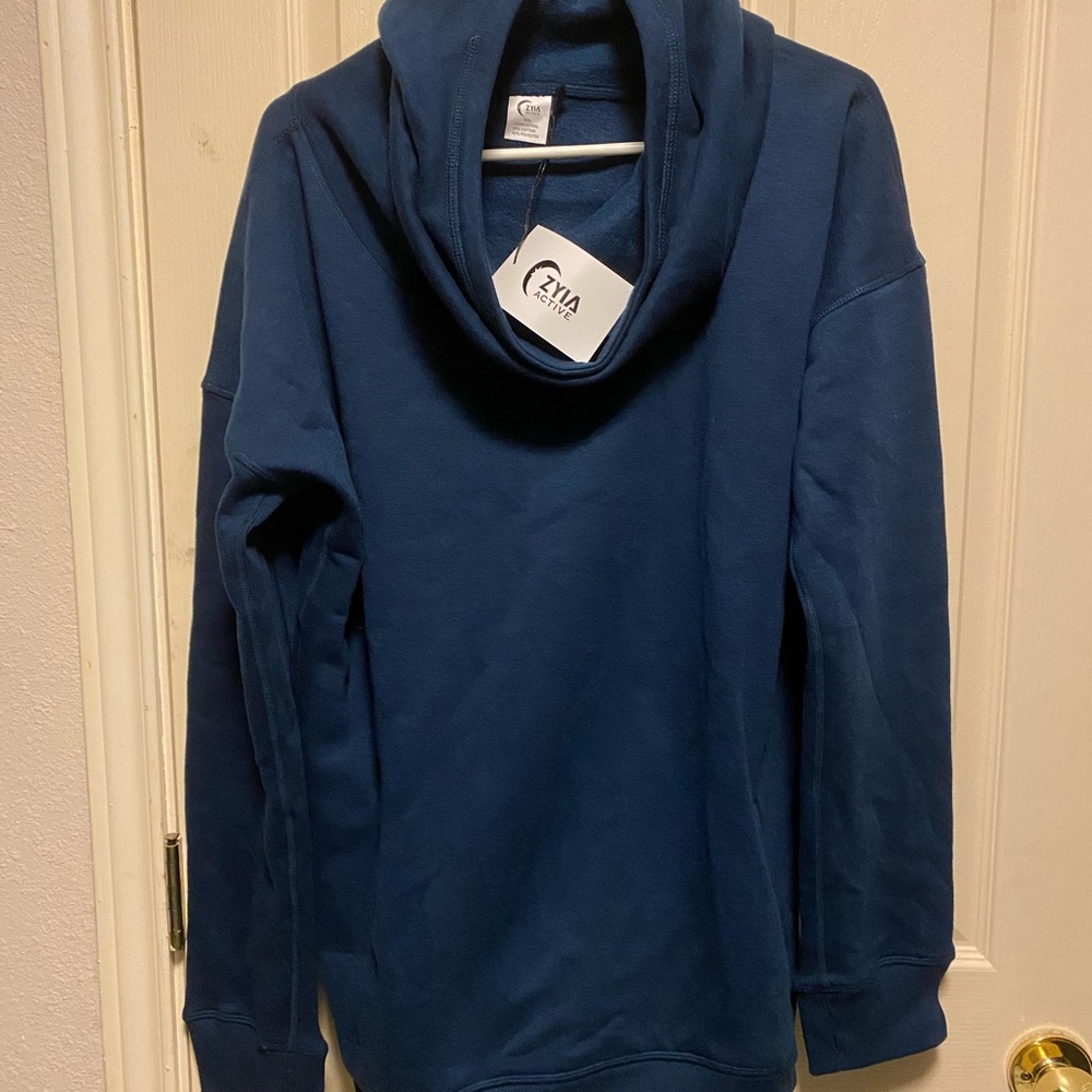 Zyia navy hoodie sz xxl NWT